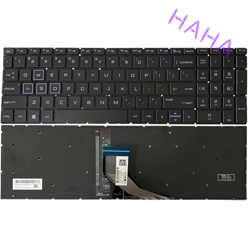 Gaming Keyboard Hp - H+ パープル キーボード バックライト バックライト付き交換品 HP