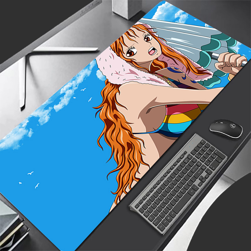 Gaming Keyboard Noise - マウスパッドワンピース耐久性のあるアニメゲームアクセサリー Gabinete ゲーマー PC コンピュータデスクマット大型 XXL
