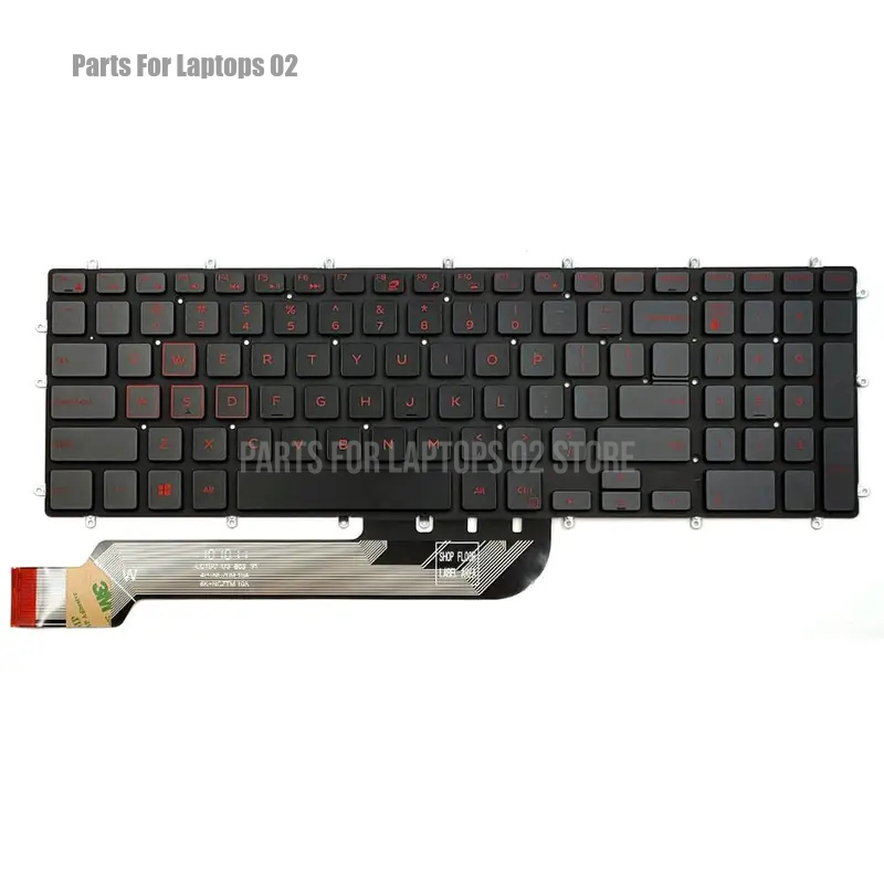 Gaming Keyboard Blue - D 新品 Dell G3-3579 G3-3779 G5-5587