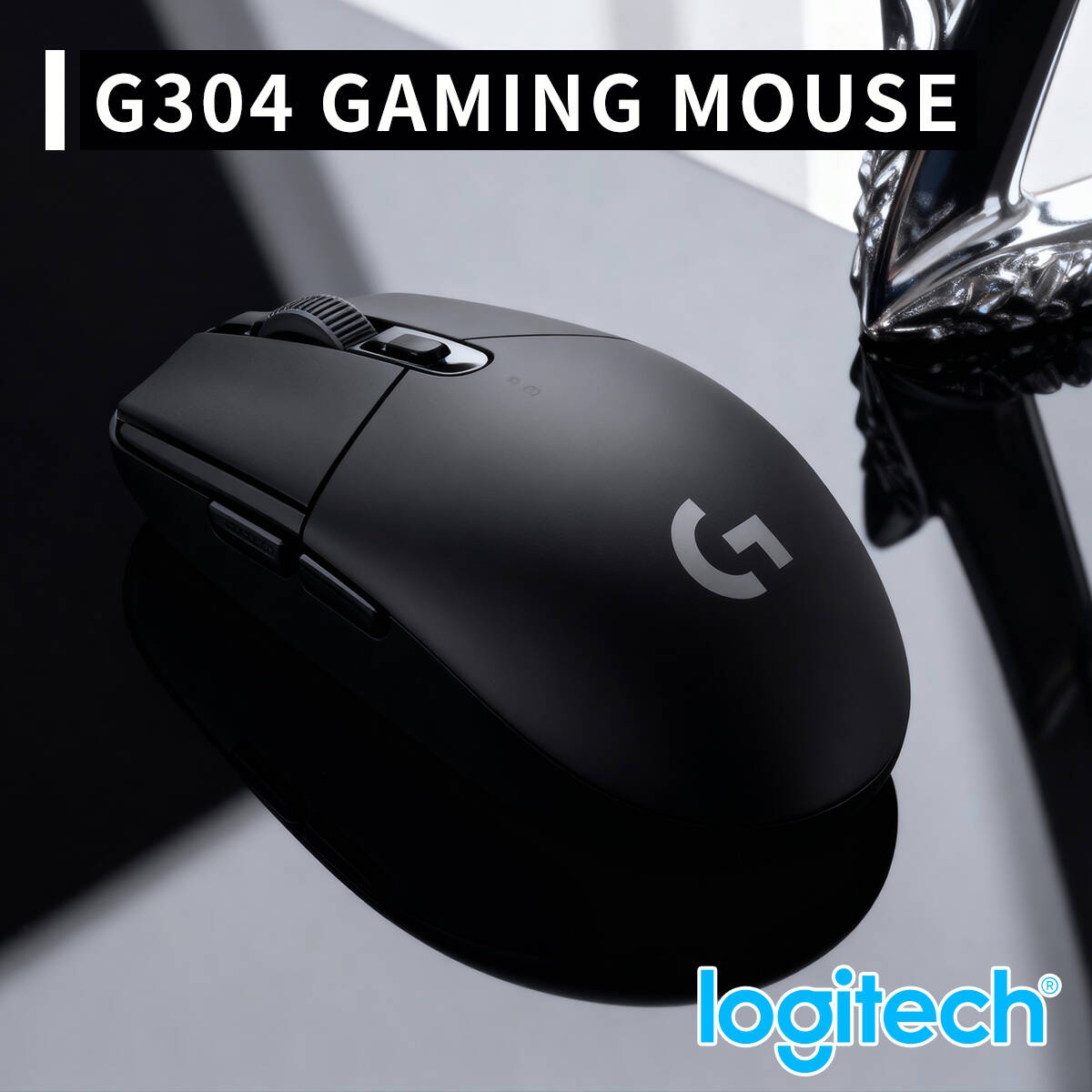Logitech Mouse G203 - ロジクール G304 LIGHTSPEED ワイヤレスゲーミングマウス 12000 DPI