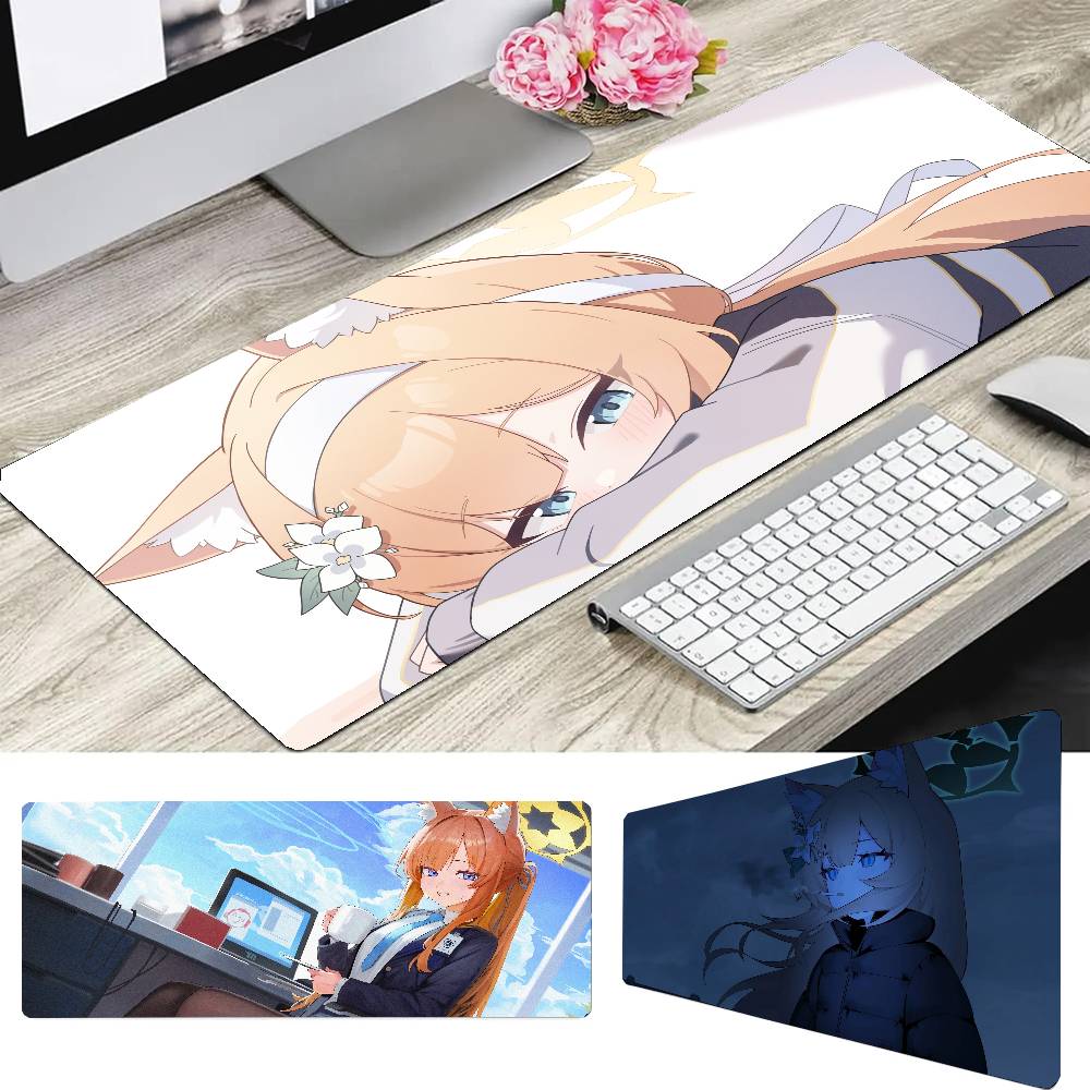 Gaming Keyboard Blue - Iochi Mari アニメ B-blue アーカイブ マウスパッド