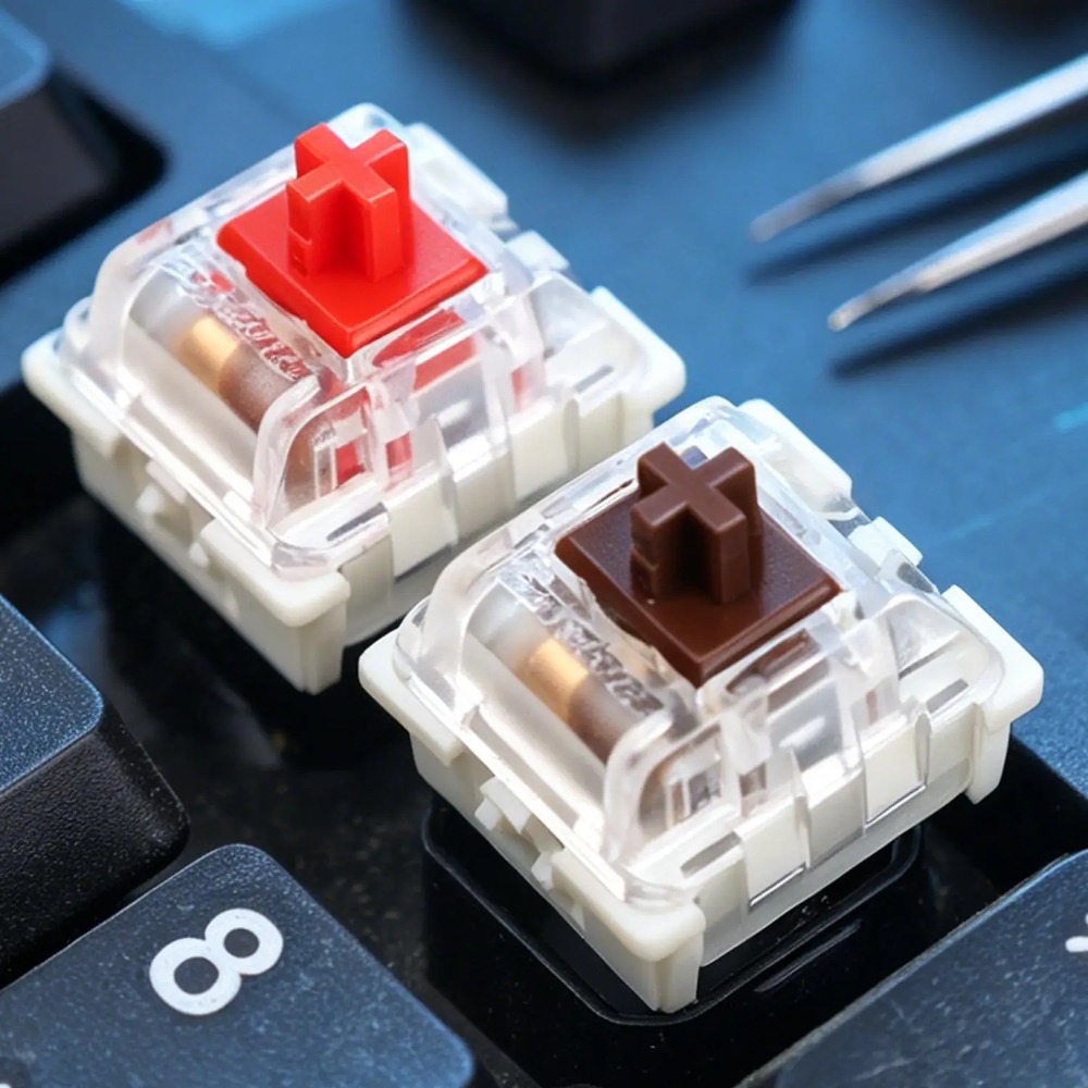 1-150 個 3 ピン DIY メカニカルキーボードスイッ - Gaming Keyboard Blue のレビューと価格