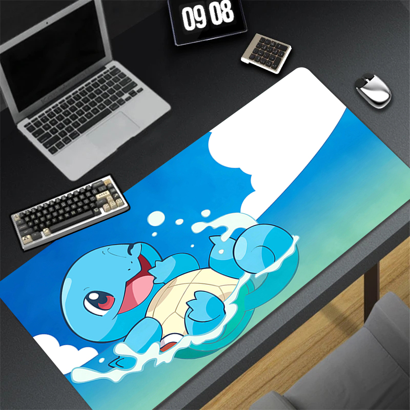 日本アニメマウスパッド PC ブルー P-pokemonS  - Gaming Keyboard Blue のレビューと価格