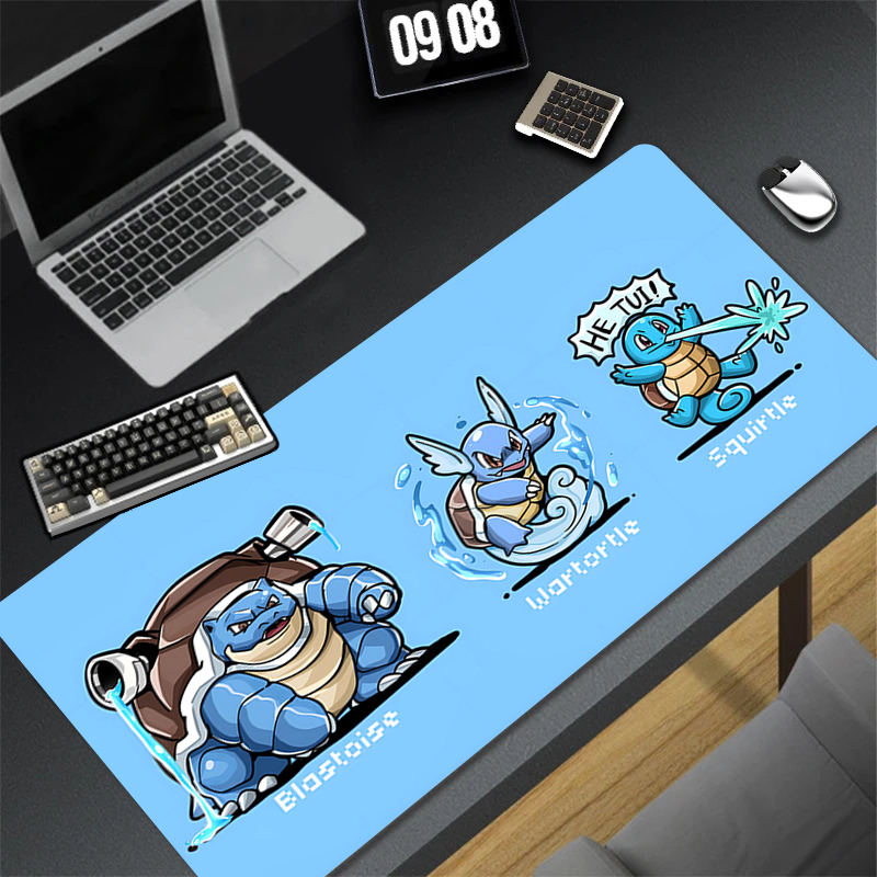 日本アニメマウスパッド PC ブルー P-pokemonS  - Gaming Keyboard Blue のレビューと価格