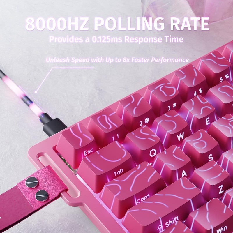 ATTACK SHARK X68 HE 8000Hz高速トリ - Keyboard Gaming Mac のレビューと価格