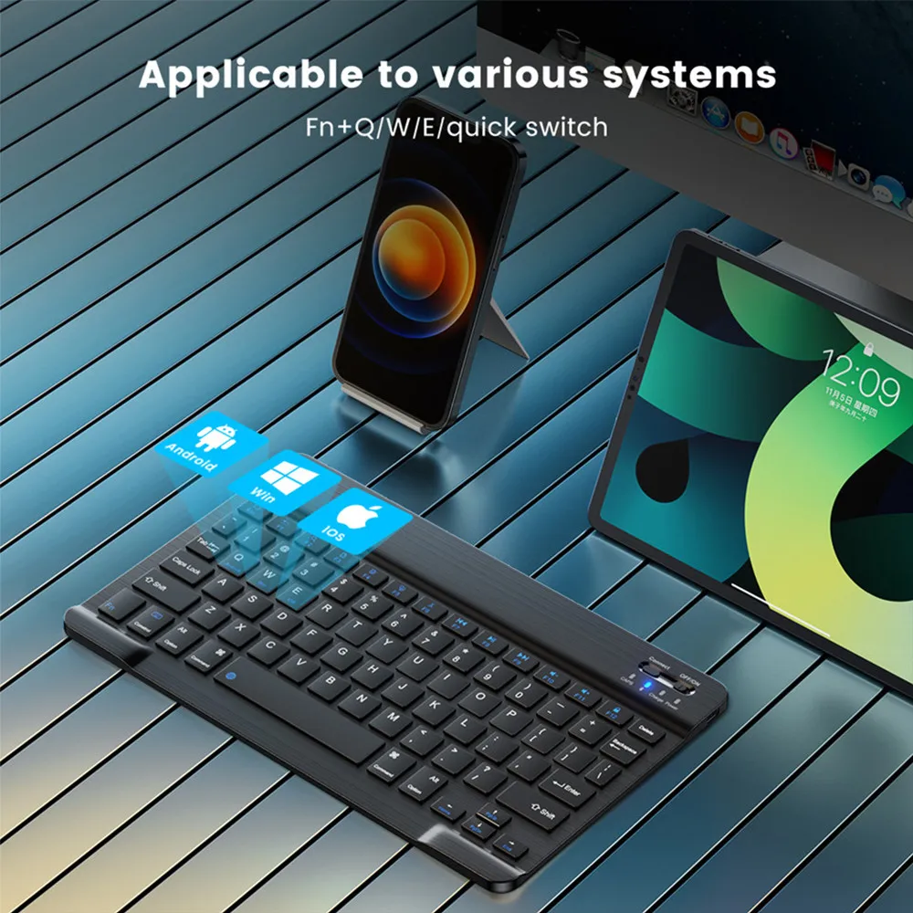 新しい 2025 Bluetooth ワイヤレスキーボードマ - Gaming Keyboard Wireless のレビューと価格