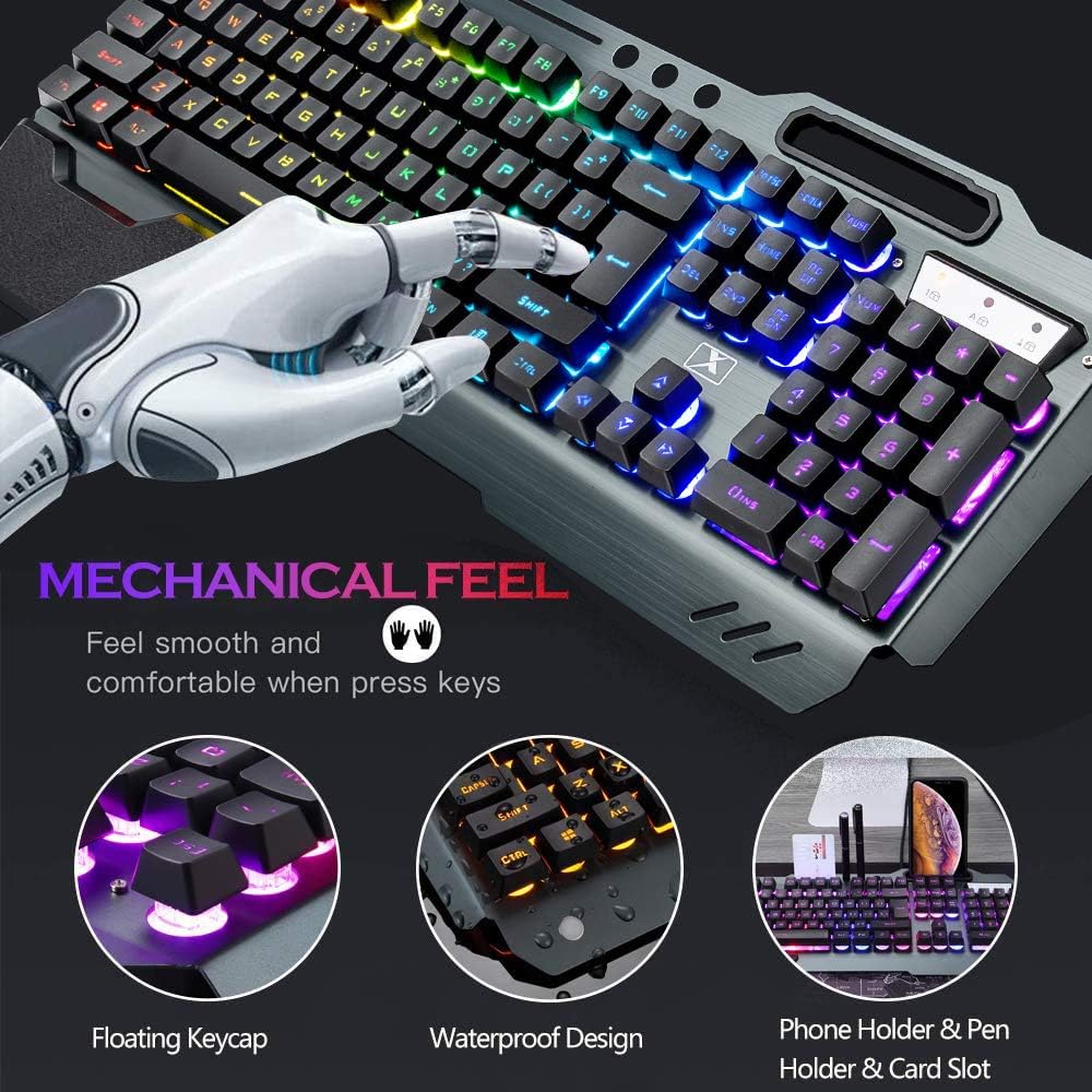 K680ワイヤレスゲーミングキーボードとマウスの組み合わせ、 - Gaming Keyboard Mouse Wireless のレビューと価格