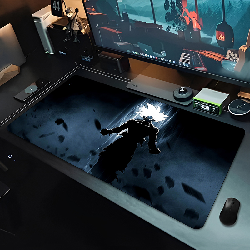 DBZ ブラックアニメマウスパッドドラゴンボール大型 PC  - Gaming Keyboard Noise のレビューと価格