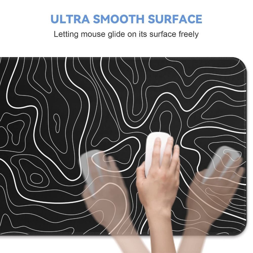 プロフェッショナルゲーミング地形形状ゲーミングマウスパッド滑 - Gaming Keyboard And Mouse Pad のレビューと価格