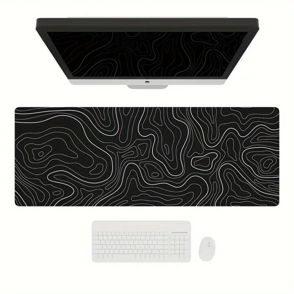 プロフェッショナルゲーミング用地形形状ゲーミングマウスパッド - Gaming Keyboard And Mouse Pad のレビューと価格
