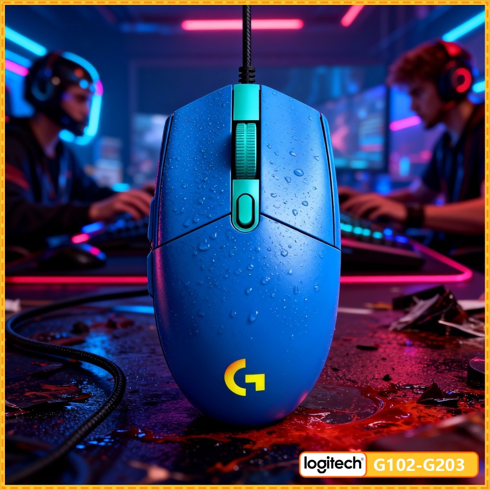 ロジクール G203 マウス、有線USBゲーミング光学センサ - Logitech Mouse G203 のレビューと価格