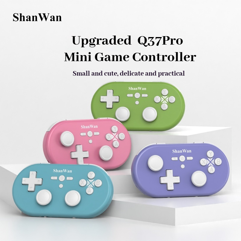 アップグレードされたShanwan Q37proミニポータブ - Gaming Keyboard Mouse Wireless のレビューと価格