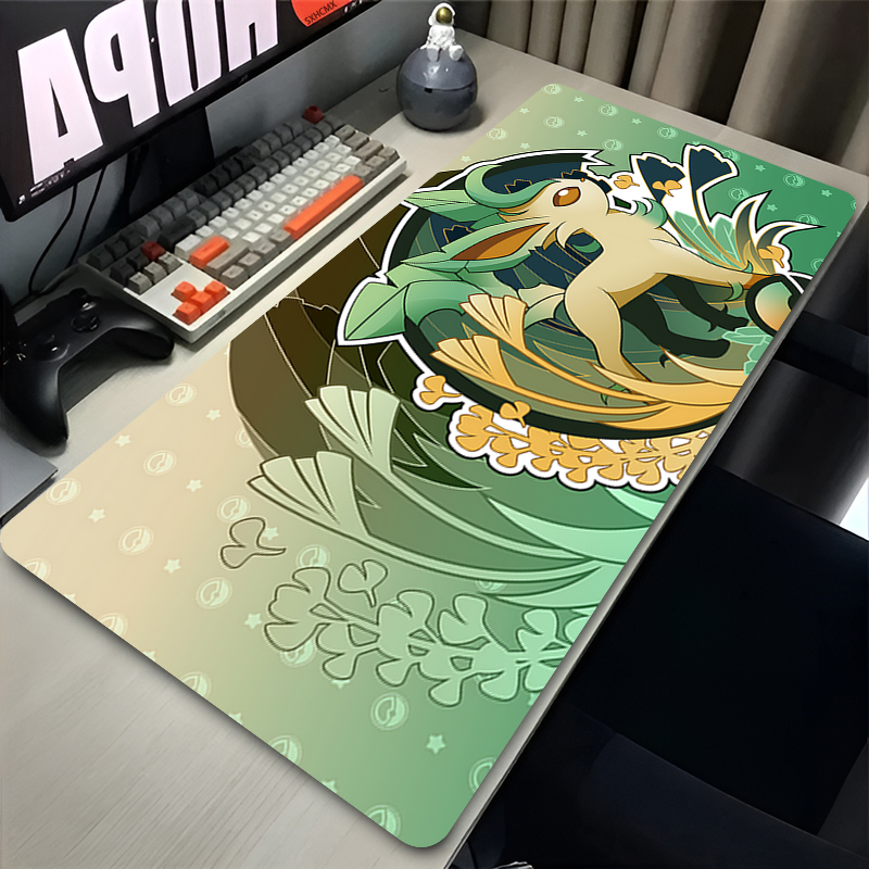 マウスパッド ゲーマー P-ポケモン リーフィオン 大型ゲー - Gaming Keyboard Noise のレビューと価格