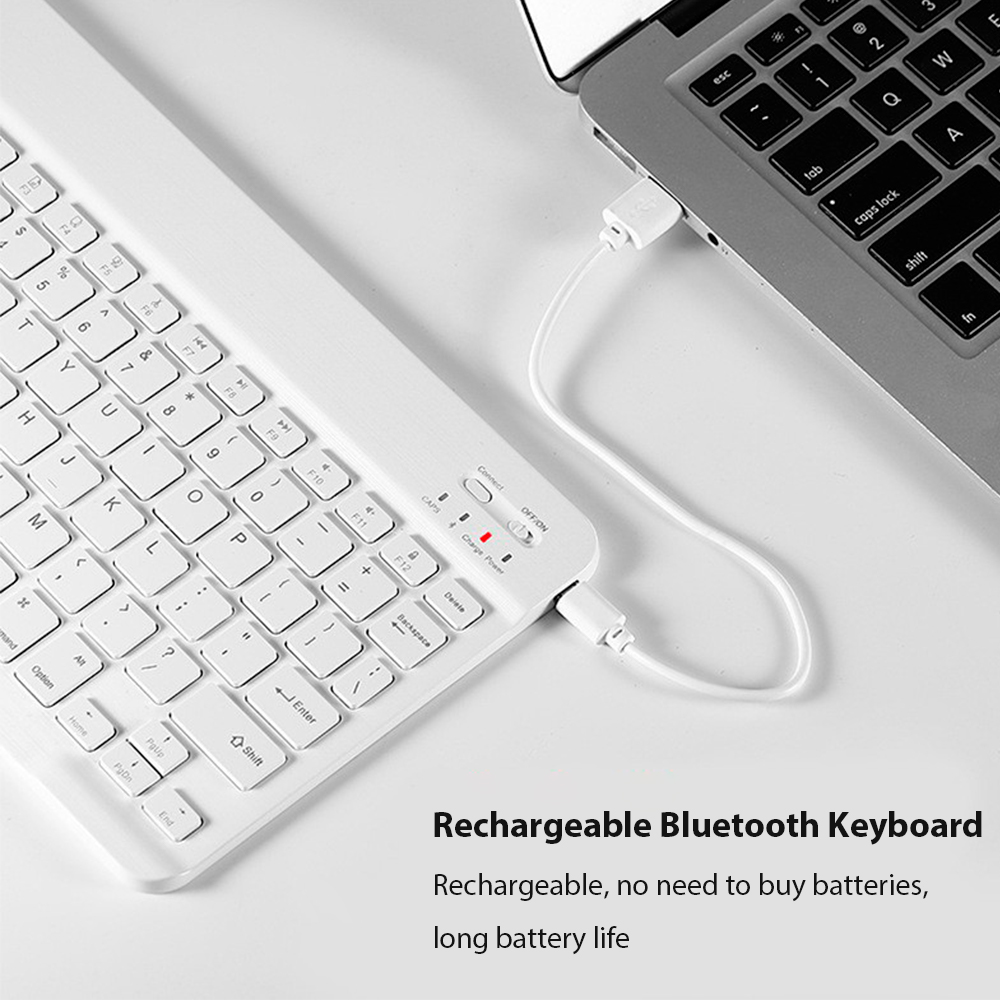 Bluetooth ワイヤレスキーボードユニバーサル携帯電話 - Gaming Keyboard Wireless のレビューと価格