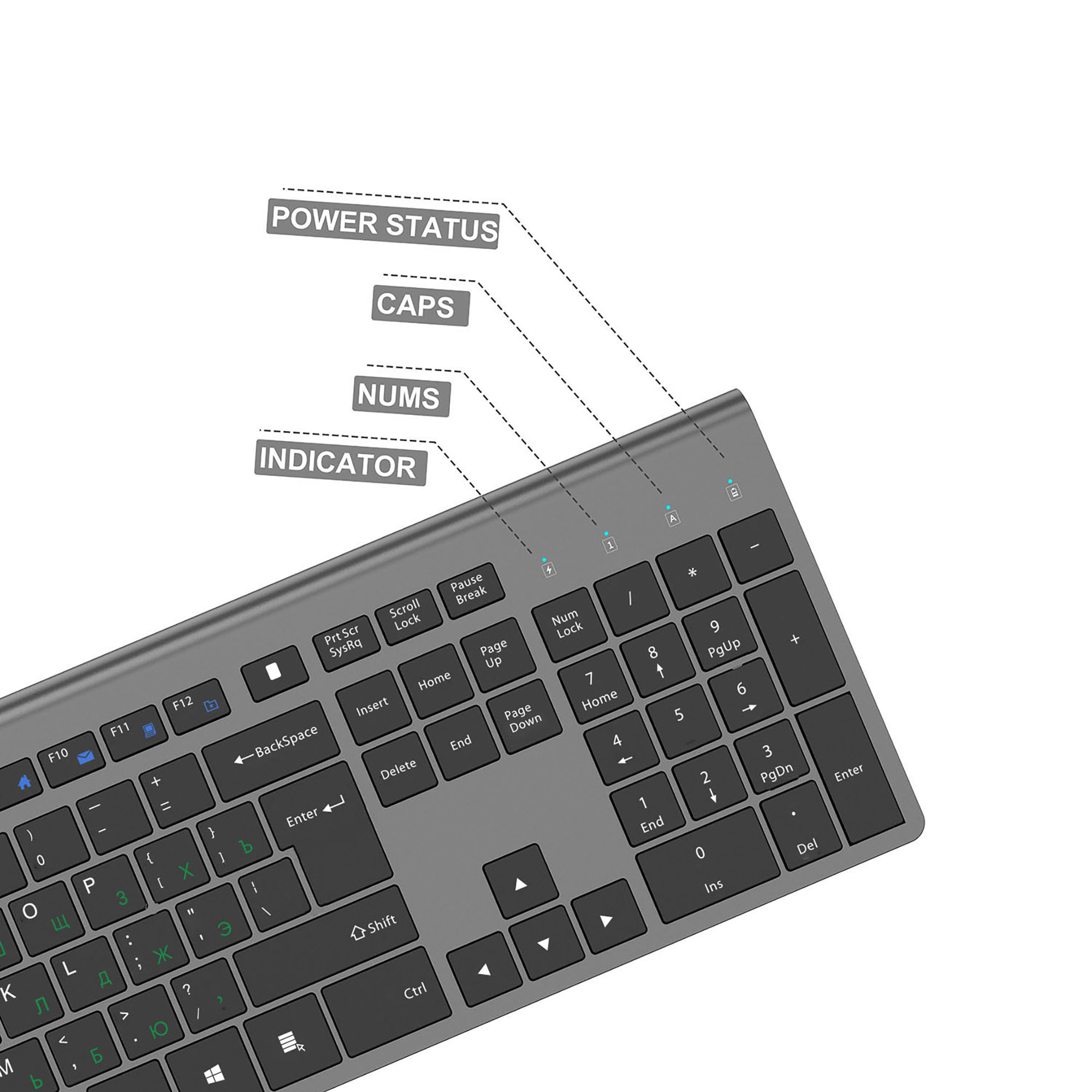 2.4g充電式ワイヤレスキーボードとマウスセット,コンピュー - Gaming Keyboard Mouse Wireless のレビューと価格