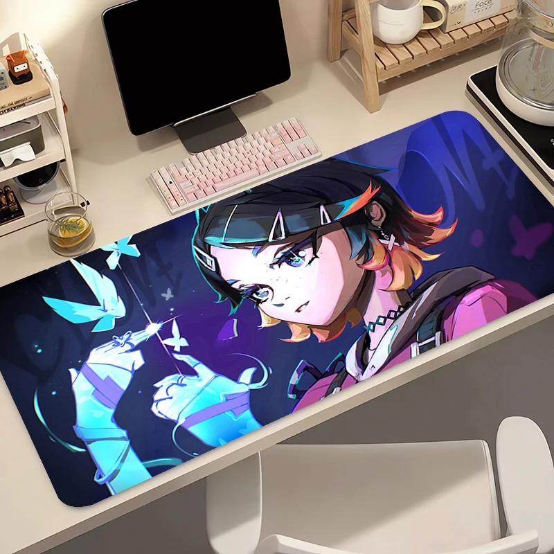 マウスパッドゲーマーコンピュータアニメ PC Valoran - Gaming Keyboard Noise のレビューと価格