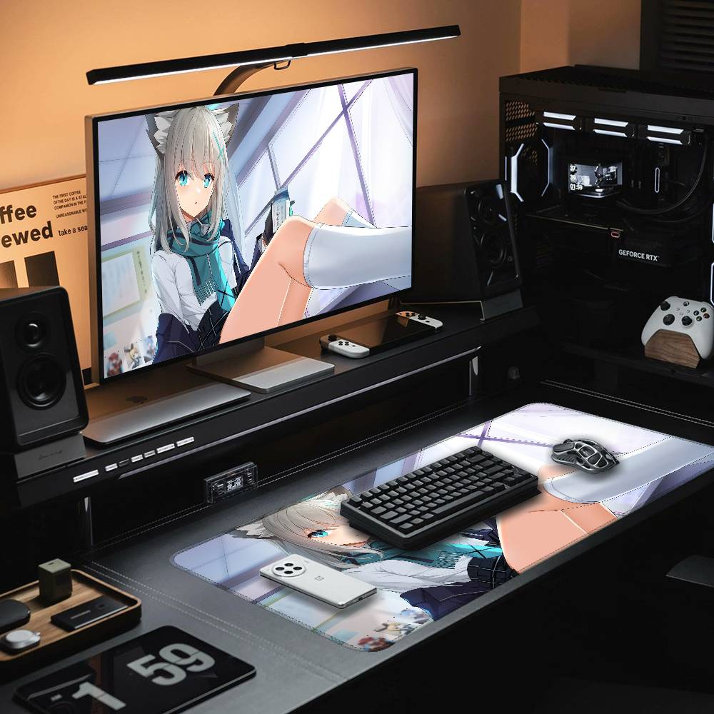ブルーアーカイブ Sunaookami Shiroko マウ - Gaming Keyboard Blue のレビューと価格