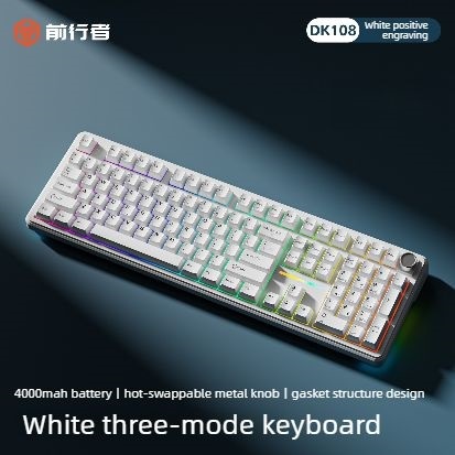EWEADN DK108 ワイヤレスメカニカルキーボード ト - Keyboard Gaming Mac のレビューと価格