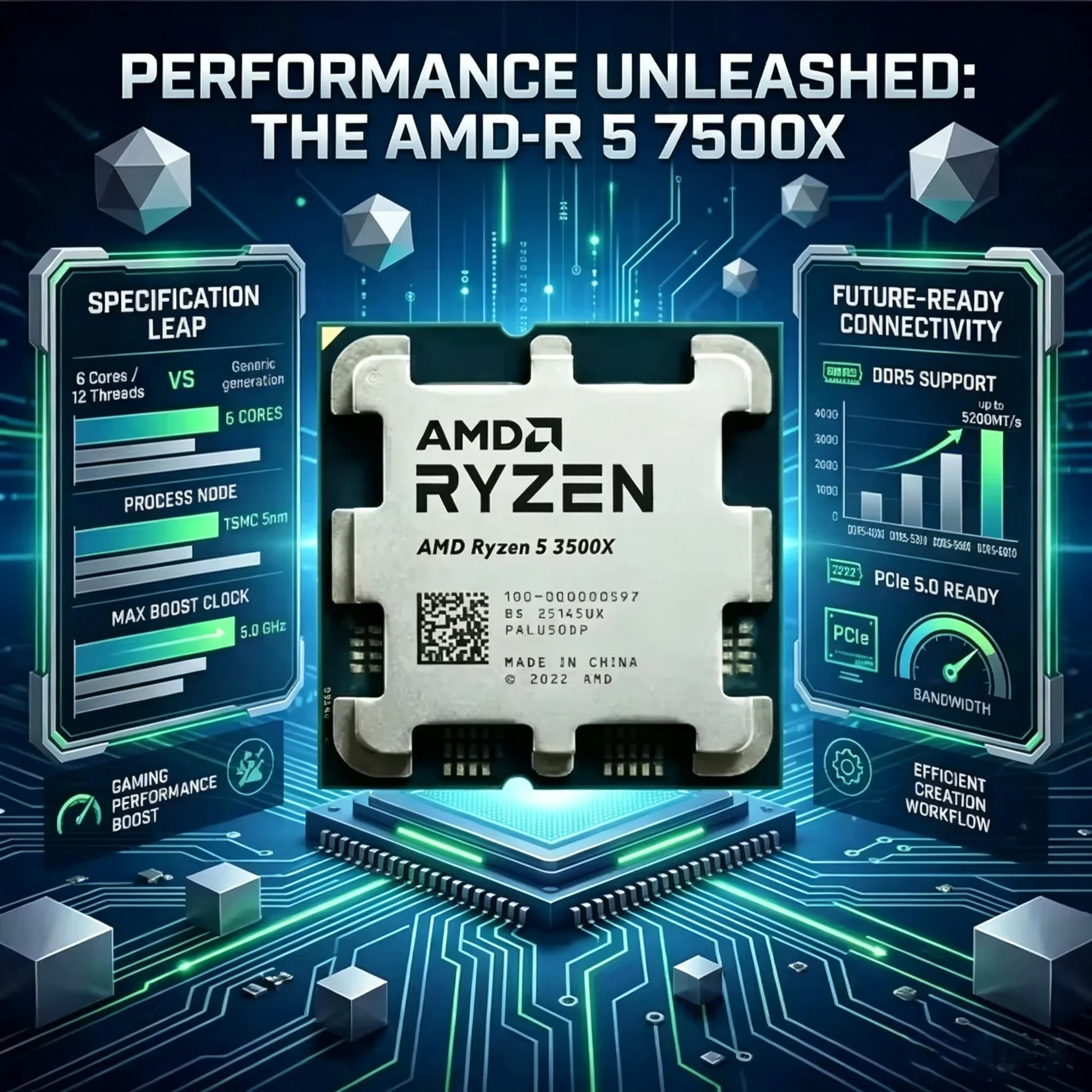 AMD Ryzen 5 3500X R5 3500X 6コア - Amd Cpu Ryzen 5 のレビューと価格
