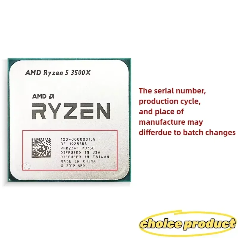 AMD Ryzen 5 3500X R5 3500X 6コア - Amd Cpu Ryzen 5 のレビューと価格