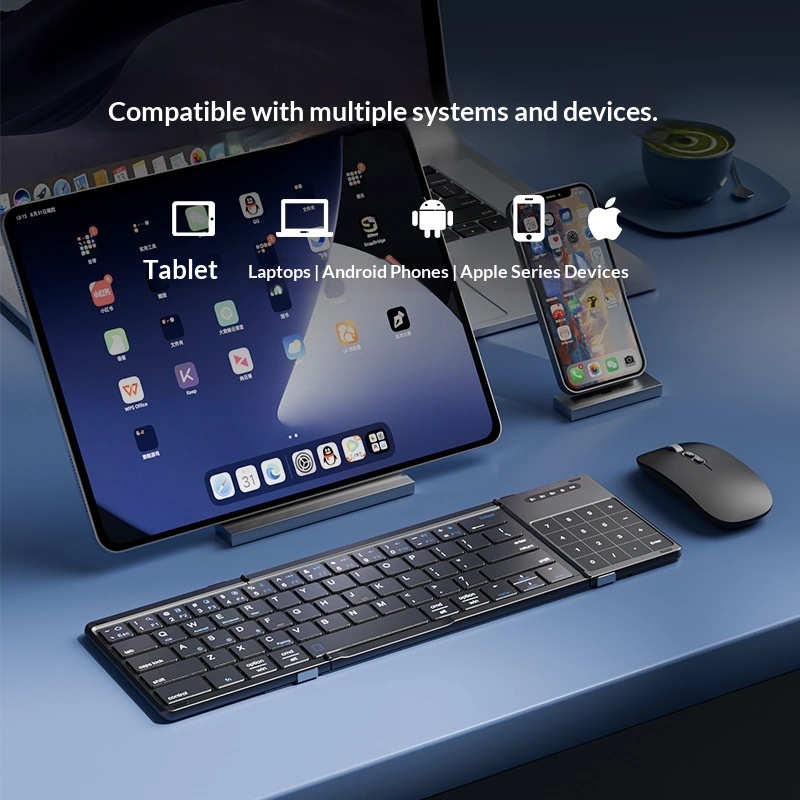 Mengzu 三つ折りワイヤレス Bluetooth キーボ - Gaming Keyboard Wireless のレビューと価格