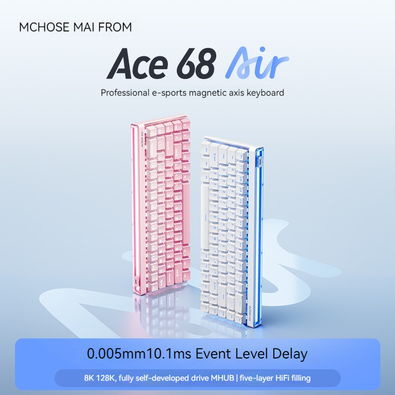 Mchose Ace68 エア磁気軸メカニカルキーボード e - Gaming Keyboard Mechanical のレビューと価格