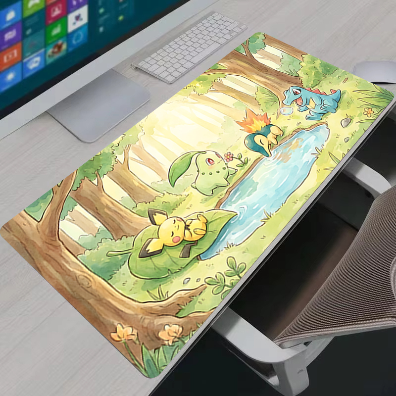 マウスパッドアニメ PC ゲーマーキャビネットマウスパッド  - Gaming Keyboard Noise のレビューと価格